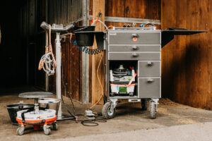 Zahnwagen und Equipment